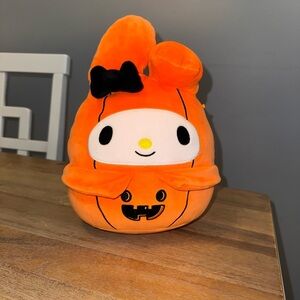 Hello Kitty Orange Halloween Plush